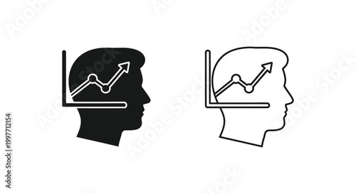 Boost Brainpower: Growth Mindset & Learning Strategies Vector