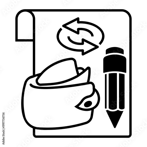 expense Line Icon