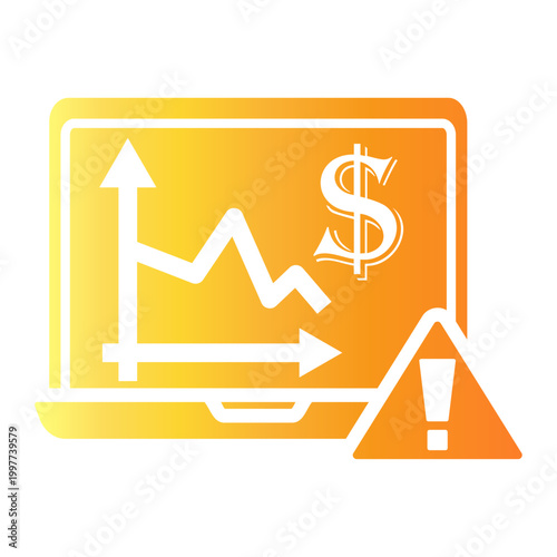 bankruptcy Gradient icon