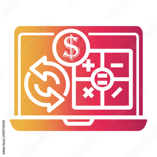 business Gradient icon