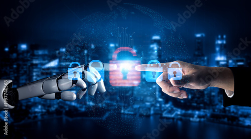Photos AI system identifies potential data vulnerabilities and alerts for breaches, imp