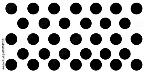 Foto Polka dot seamless pattern