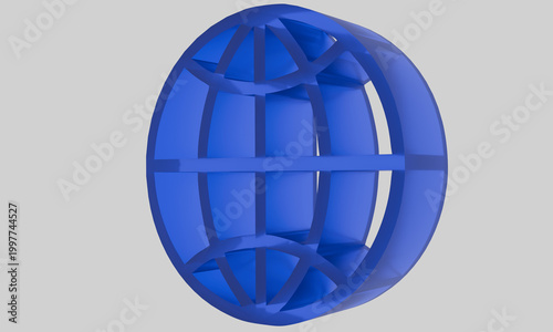 globe and helmet
