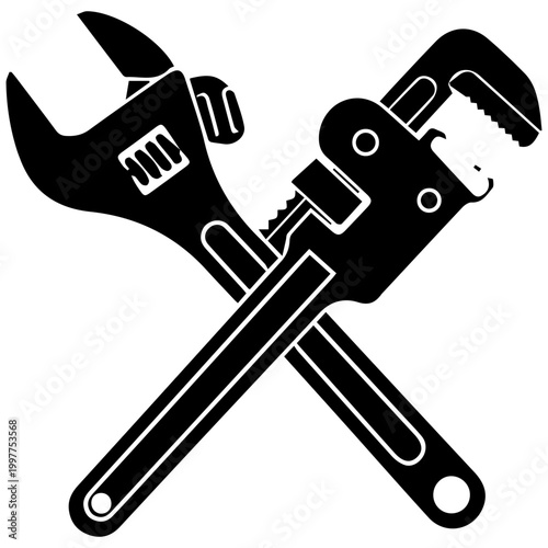wrench and screwdriver