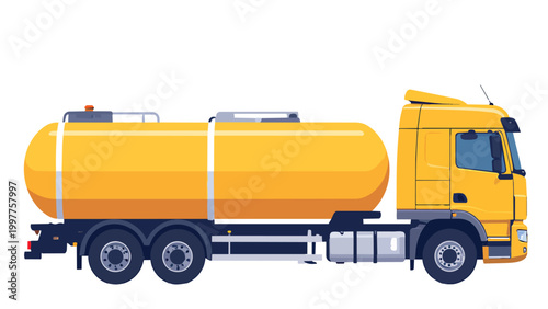 yellow dump truck
