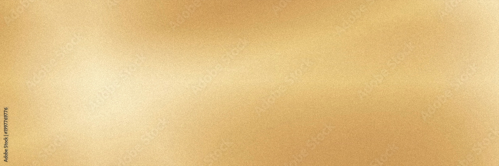 Fototapeta premium Warm golden tones form a smooth metallic effect with a gentle sheen, offering a luxurious abstract background perfect for premium branding, packaging, and elegant invitation designs.