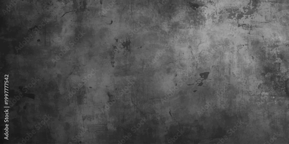 Fototapeta premium Aged dark grey grunge metal texture background with a rough vintage concrete surface and antique stone pattern for a textured black wallpaper design