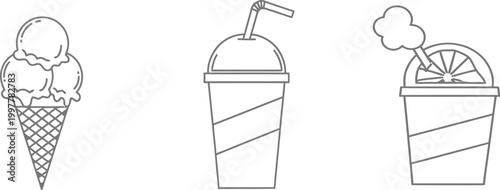 Ice Cream Island: Ekta shopno jekhane sudhu ice cream thake.

The Sweet Chill: Thanda ebong mishti-r darun combo.

Scoops of Joy: Every scoop is a bit of happiness.