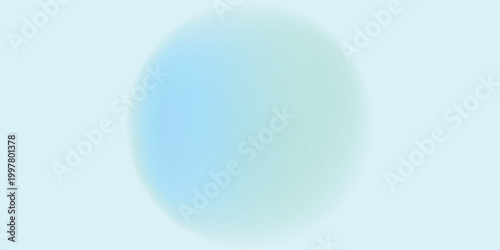 Gradient background, color gradation circle with grain noise