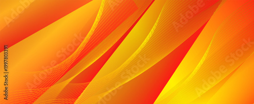 Yellow background with some soft colors and highlights. vector