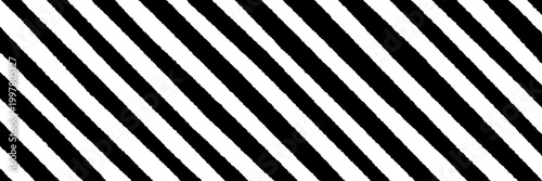 Set of Torn Paper Stripes in Black and White Ideal for Creative Design Projects