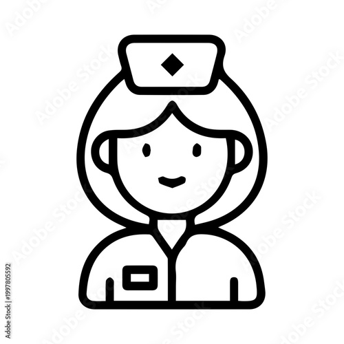 Female Nurse Icon