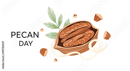 Pecans in a wooden bowl.
