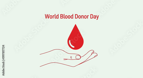 World Blood Donor Day awareness campaign.