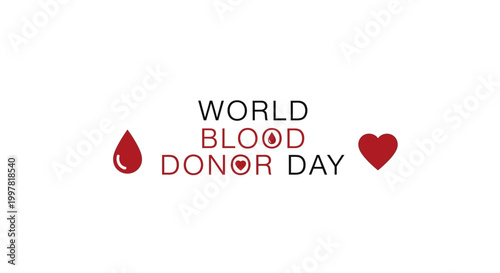 World Blood Donor Day awareness campaign.
