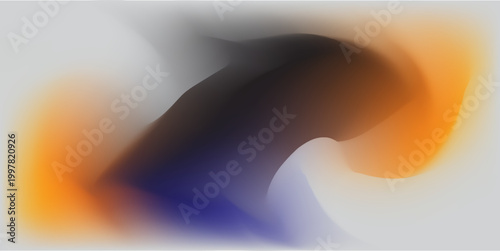 Colorful smooth twist purple and orange vector texture.Beautiful abstract elegant futuristic background.