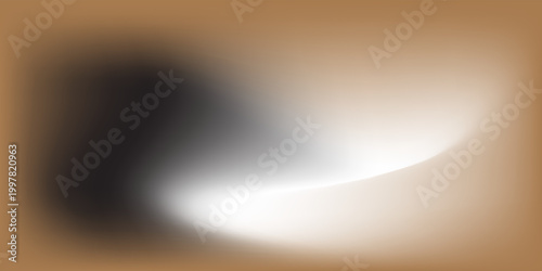 Abstract gradient background featuring warm orange, soft white, and deep black for modern design and website elements