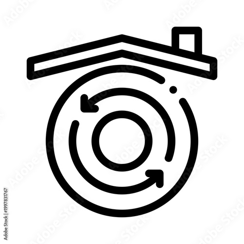 circulation line icon