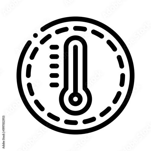 HVAC line icon