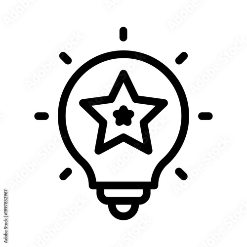 idea line icon