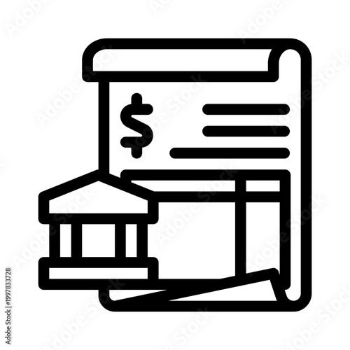 reconciliation line icon