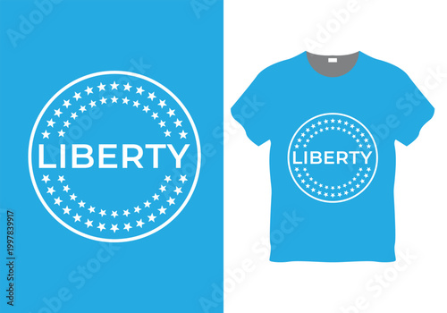 Remember Heroes Circle Tee – ribbon + star

