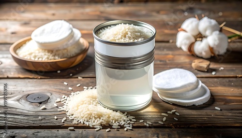 Rice water beauty ingredients