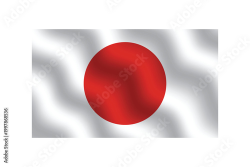 Japan Flag Vector Template – High Quality