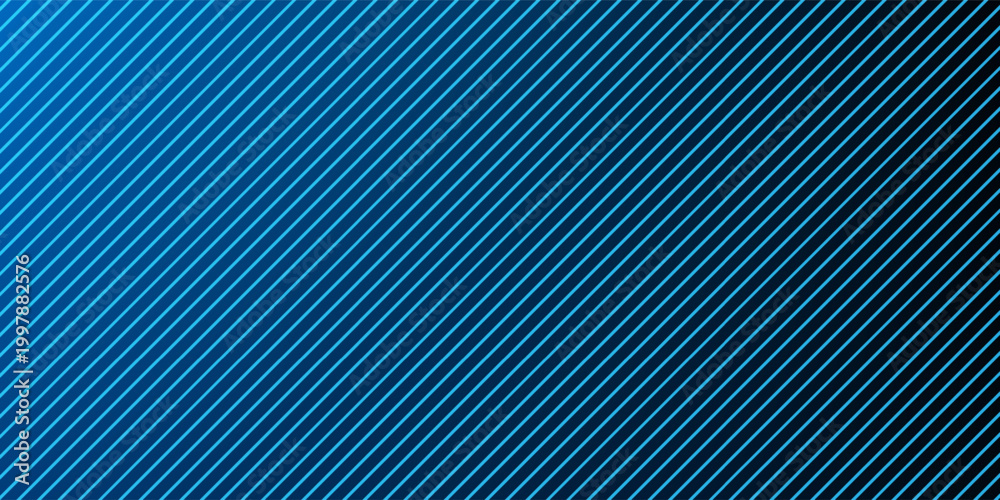 Obraz premium Blue Gradient with Diagonal Lines - Abstract Background Design. eps 10