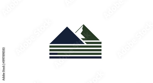 Free Download Pyramid Logo Design Icon. - GFXLoad