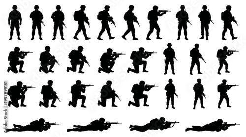 Powerful Protest and Activism Silhouette Collection Depicting People Demanding Social Change and Freedom of Expression