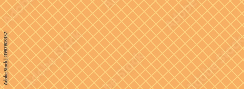 Seamless background pattern texture wafer waffle. Ice cream cone vector texture.Eps10