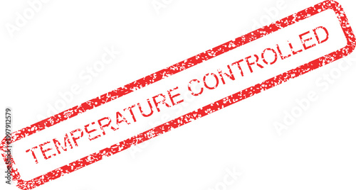 Temperature controlled storage stamp vector