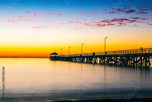 Sunset at Semaphore Pier 