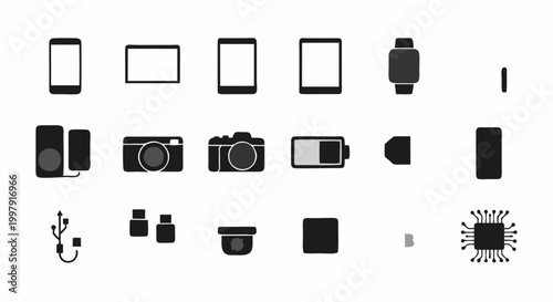 Audio Video Tech Icons.eps