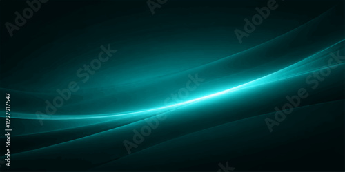 Glowing blue and purple light waves create an abstract motion design with energy lines and a dark backdrop for a modern wallpaper illustration