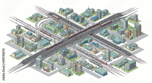 City Infrastructure Road Network System.