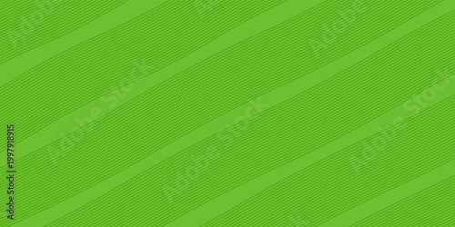 Green farm banner, organic abstract background with fields. Straight green lines sideways, natural organic products.