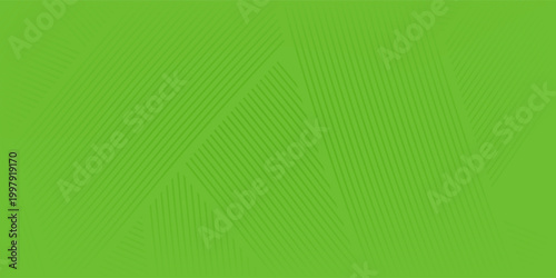 Cuadro en lienzo Green farm banner, eps 10 illustration