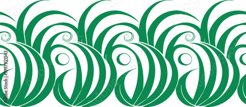 Green Fresh Grass Nature Vector