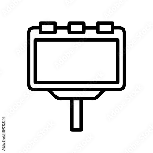 Blank Billboard Display