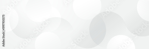 Abstract pattern white geometric banner design background.