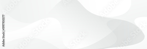Abstract pattern white geometric banner design background.