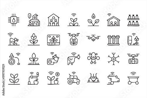 Footwear icon set with shoes sneakers boots sandals and fashion apparel styles