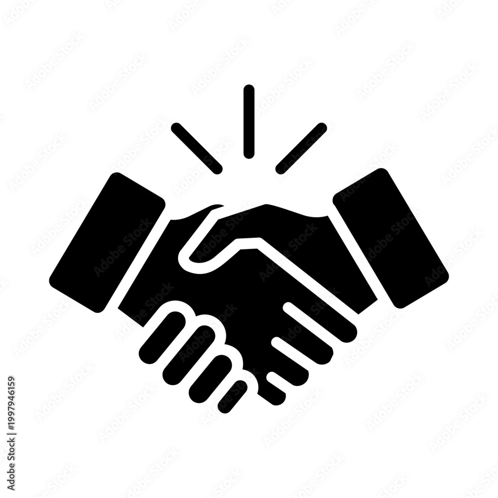 Fototapeta premium Partnership Icon