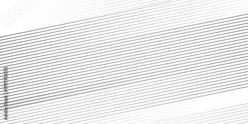 Slash line. Border with diagonal lines. Angle of tilt stripes. Black pattern of footer isolated vector on white background.