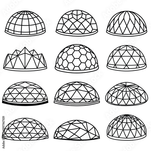 design abstract vector shape contour line icon element pattern