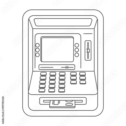 Payment terminal with keypad and screen