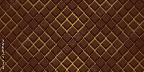 Luxury art deco background pattern vector. Abstract gold geometric line and elegant art nouveau with delicate. Illustration design for invitation, banner, vip, interior, fabric and decoration.	