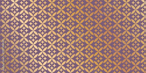 Luxury art deco background pattern vector. Abstract gold geometric line and elegant art nouveau with delicate. Illustration design for invitation, banner, vip, interior, fabric and decoration.	